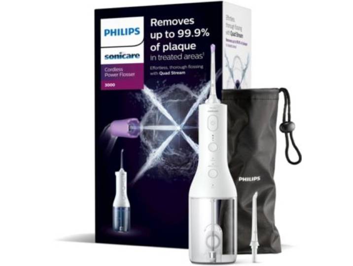 Philips - Hydropulseur Sonicare Powerflosser 3000 Hx3826/31 Sans Fil