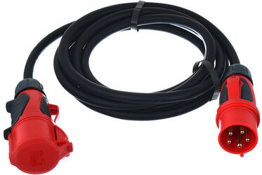 Stairville CEE Cable 32A 6,0mm² 5m Grip