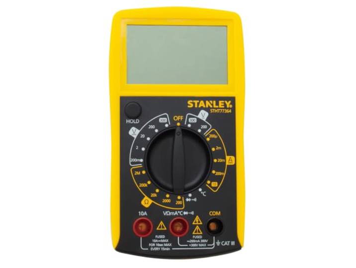 STANLEY STHT0-77364 Multimètre à écran numérique\, Noir