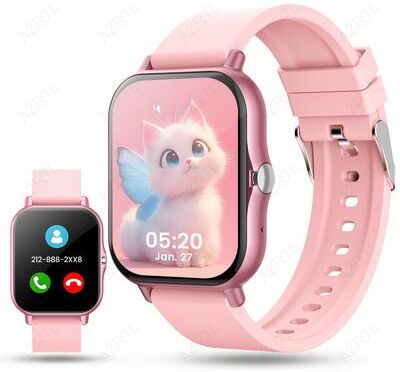 Fusion Finds Stylish Smartwatch With Full Touch Screen, Smart Notifications & Custom Watch Faces pink