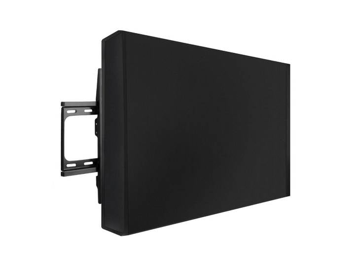 Tv-Abdeckung Outdoor Schwarz 50-52 Zoll, 84x1.3x132 cm, Gartenzubehör, Abdeckung für Gartenmöbel
