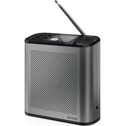 Sharp DR-P530 Osaka (DAB+, FM, Bluetooth), Radio, Grau, Schwarz