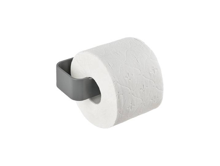 Toilettenpapierhalter ZONE DENMARK Ume , grau, Aluminium, Toilettenpapierhalter, Toilettenpapierhalter