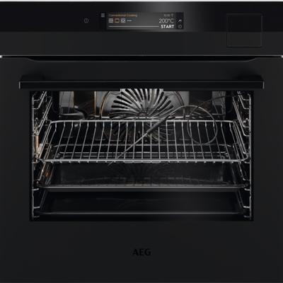 AEG BSK898330T 9000 SteamPro® / Dampfbackofen / WLAN-fähig / Dampfreinigung / Matt Black