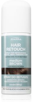 Joanna Hair Retouch Spray spray para cobrir os cabelos brancos Medium Brown 75 ml. Hair Retouch Spray