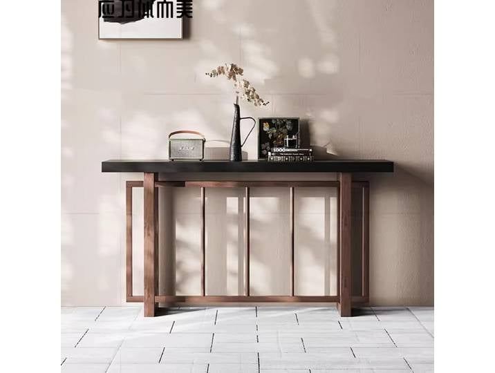 Table console créative et confortable, table d'entrée élégante et moderne, style nordique, Wohnzimmertisch, meubles de salon