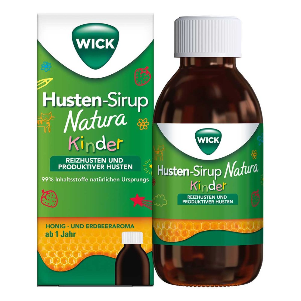 WICK Pharma - Zweigniederlassung der Procter & Gam Wick Husten-Sirup Natura Kinder 19236811