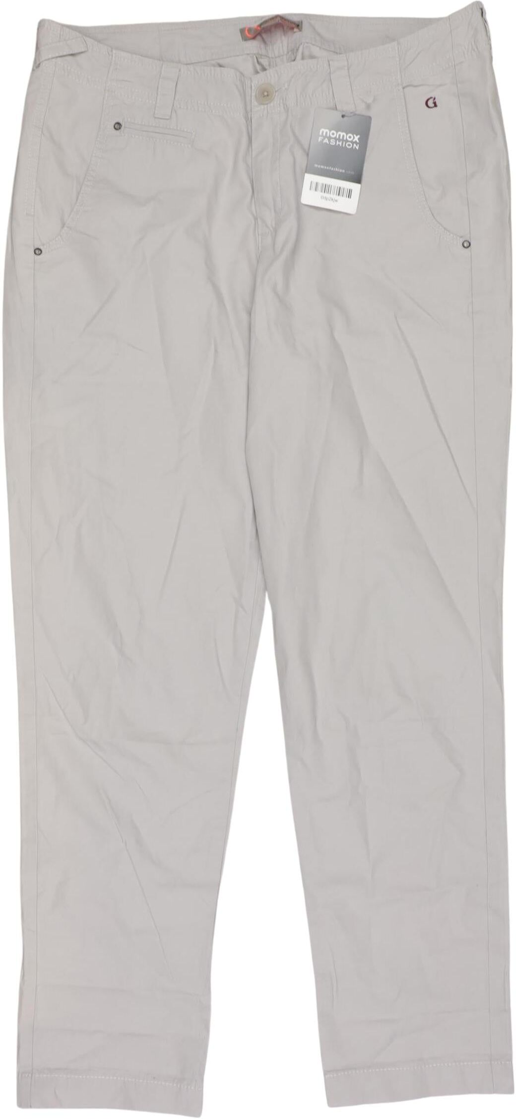 Comma Damen Stoffhose, Grau, Gr. EU 36, Baumwolle - Second Hand