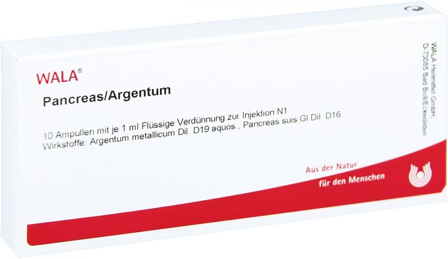 Wala Pancreas/ Argentum Ampullen