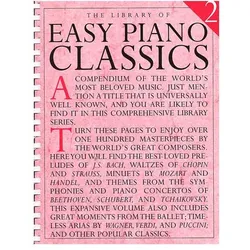Library Of Easy Piano Classics 2, Fachbücher