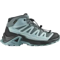 SALOMON Kinder Trekkingstiefel SHOES X ULTRA MID GTX J Turbul/Black/Tou, Größe 32 in Grau Grau