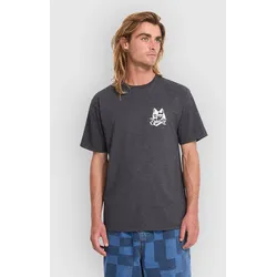 Volcom Tasty Hth T-Shirt heather black Gr. XS