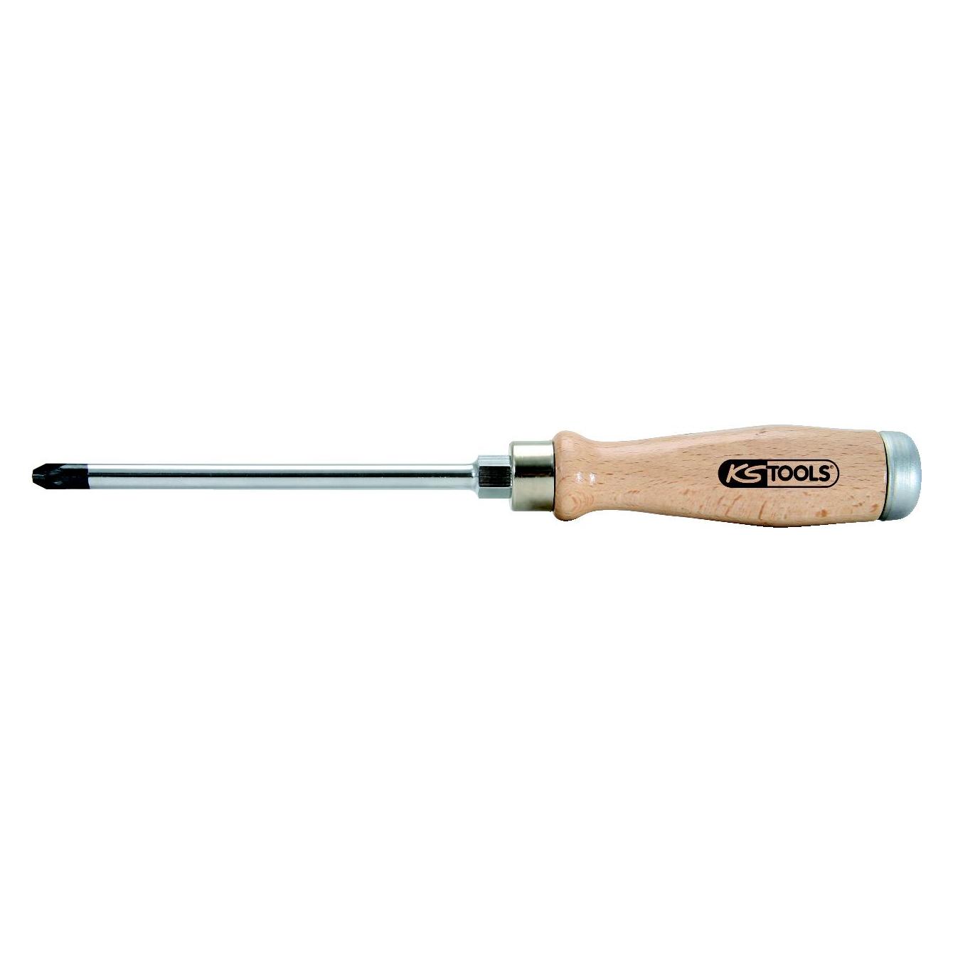 KS Tools ERGOTORQUE WOODmax Schlag-Schraubendreher (6-Kant) (300.1072)
