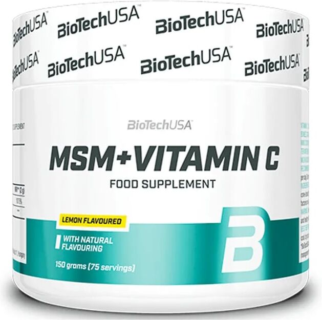 Biotech USA MSM + VITAMINA C 150g Limão