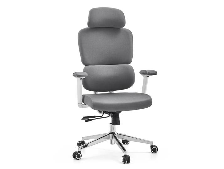 Chaise De Bureau / Chaise Pivotante Ergomy Wf2 Tissu Gris Hjh Office