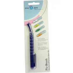 Pic-Brush Interdentalbürsten Intro Kit Blau 1H+4B 1 ST