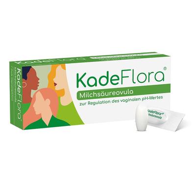 Kadeflora Milchsäureovula 7 St Vaginalsuppositorien