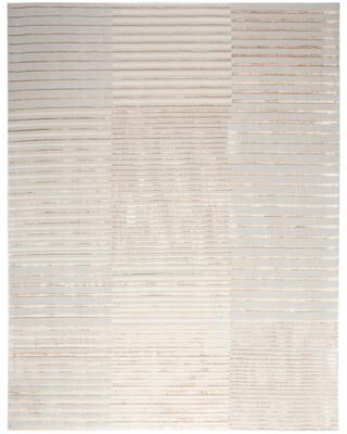 Nourison Brushstrokes Indoor only Striped Area Rug