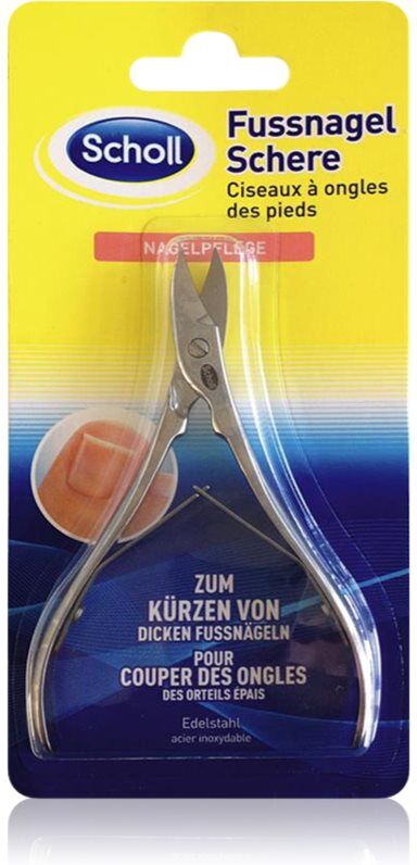 Scholl Toenail Scissors ciseaux à ongles droits 1 pcs
