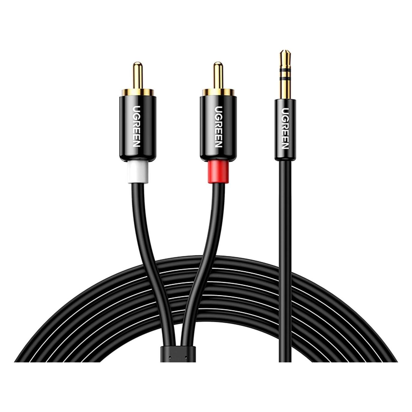 Ugreen 2in1 (1 m, AUX Kabel, Cinch Kabel) (10749B)