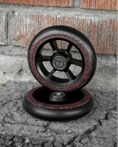 North Scooters Stunt Scooter Rollen North Garrett Braz G5 2 Stk. (115mm - Matte Black/Dark Brown)