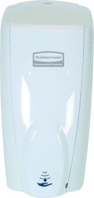 Automatischer Seifen- und Desinfektionsspender Rubbermaid AutoFoam, 1100 ml, berührungsfrei, für Wand/Ständer, weiß
