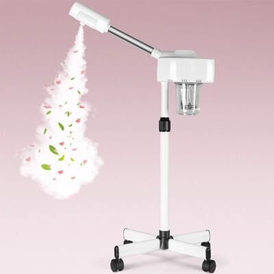 All Categories Goods Professional Facial Steamer With Ionic Ozone & Hot Mist Function Mobile Stand For Skin Care & Salon Use Professional Facial Steamer With Ionic Ozone & Hot Mist Function Mobile Stand For Skin Care & Salon Use