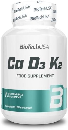 BiotechUSA Ca D3 K2 90 capsules