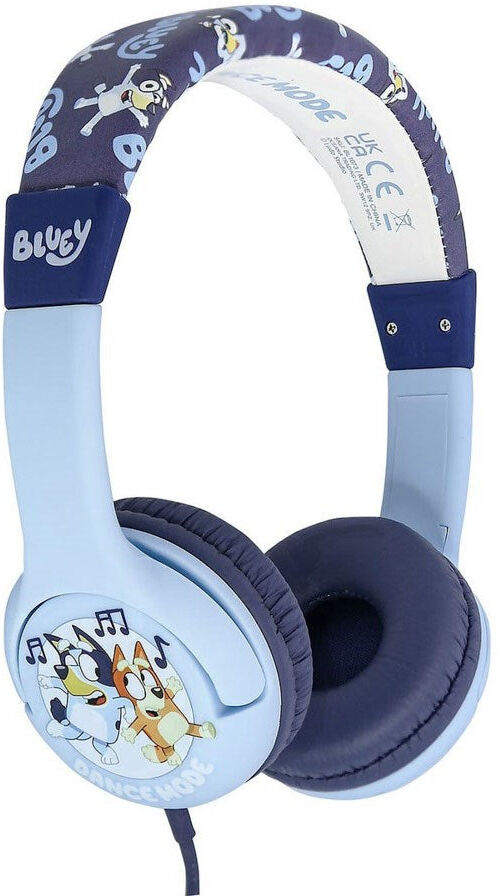 Bluey OTL On-Ear Headset til Børn m. Jackstik - Max. 85dB - Blå
