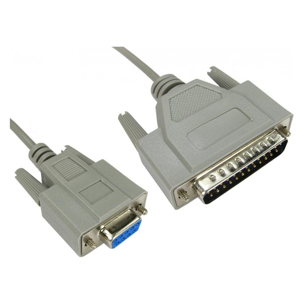 Cables Direct 10m D9 (F) to D25 (M) Serial (10 m) (SL-410)