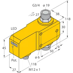 Turck Inline-Sensor FCI-D20A4P-ARX-H1140