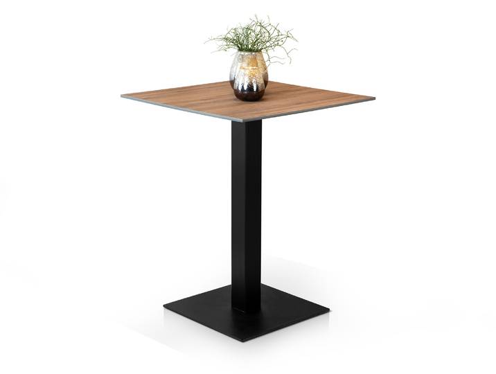 TAUNUS Stehtisch, Material HPL / Metall, 70 x 70 cm