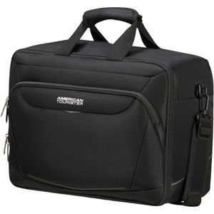 AmericanTourister Reisetasche Summerride Boarding, schwarz 40 cm, mit 2 Außenfächern & Rucksackfunktion, recyceltes PET, 27 L