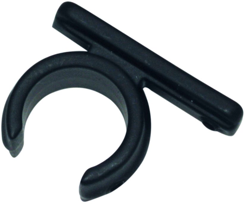 Verbinder GARDINIA "Memphis", schwarz, Gardinenstangenhalterungen, Verbinder, Serie Einzelprogramm Memphis Ø 16 mm schwarz Einheitsgröße