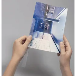 DURABLE Klemmschienen A5 0.3 cm transparent