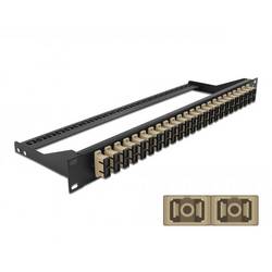 Delock 43394 LWL-Patchpanel 24 Port SC 1 HE