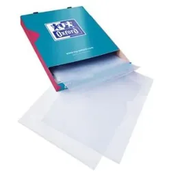 Elba, Mappe, Sichthüllen DIN A4, PVC, 0,15 mm, farblos oben und seitlich offen (A4, 100x)