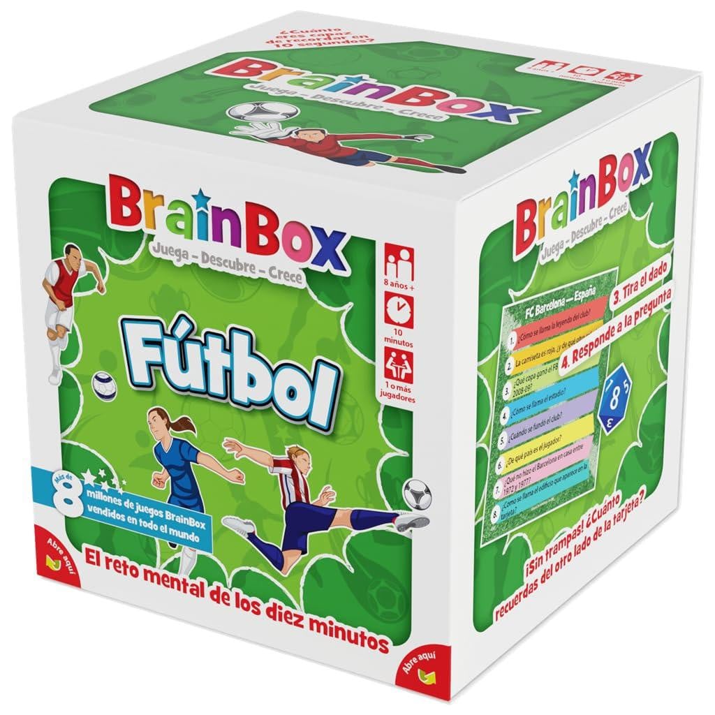 Asmodee Brainbox Voetbal bordspel meerkleurig