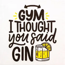 Serviette You said Gin 20tlg. Papier Bunt