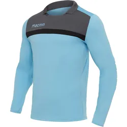 Macron, Herren, Sportshirt, feo (3XS), Grau, Blau