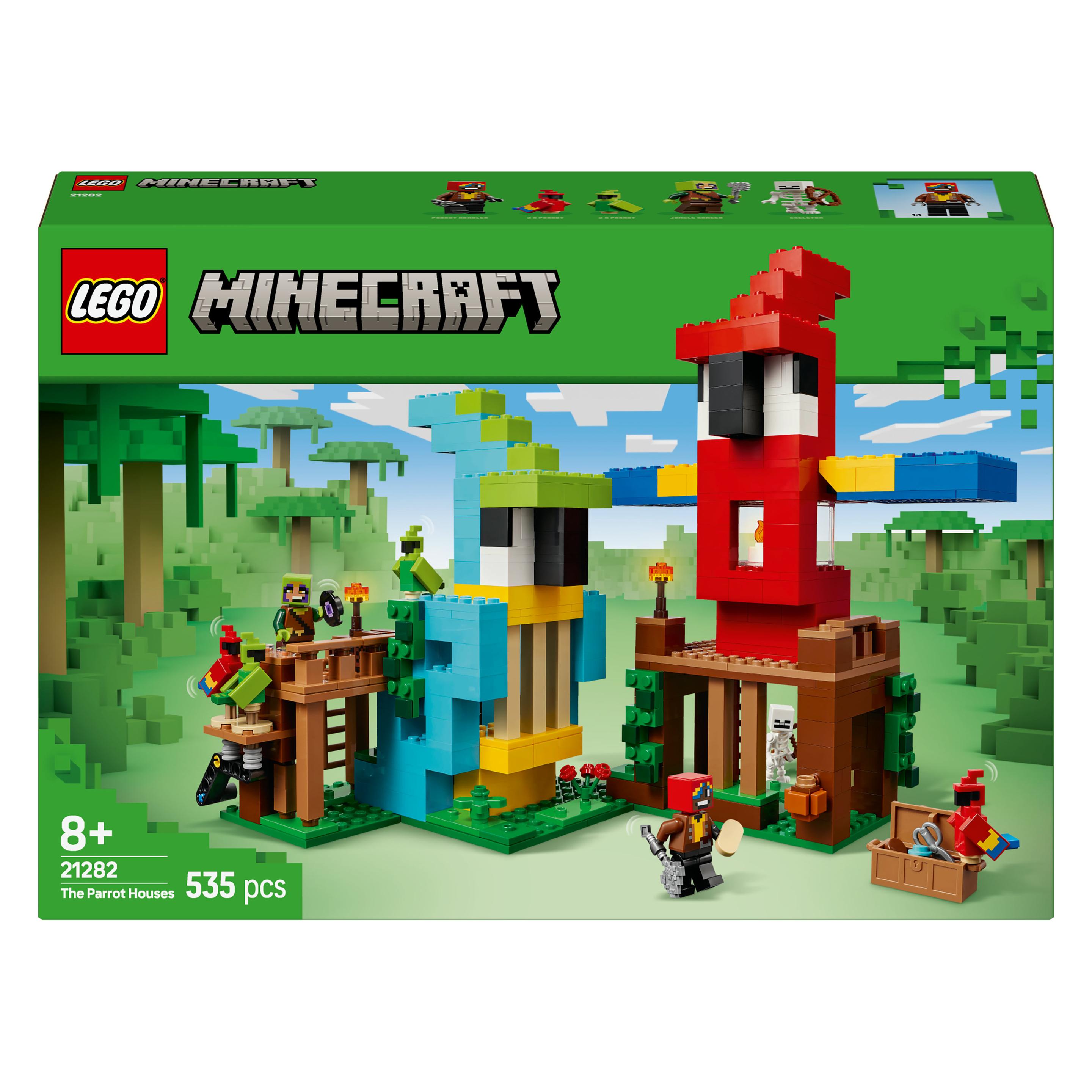 LEGO Die Papageienhäuser (21282, LEGO Minecraft) (21282)