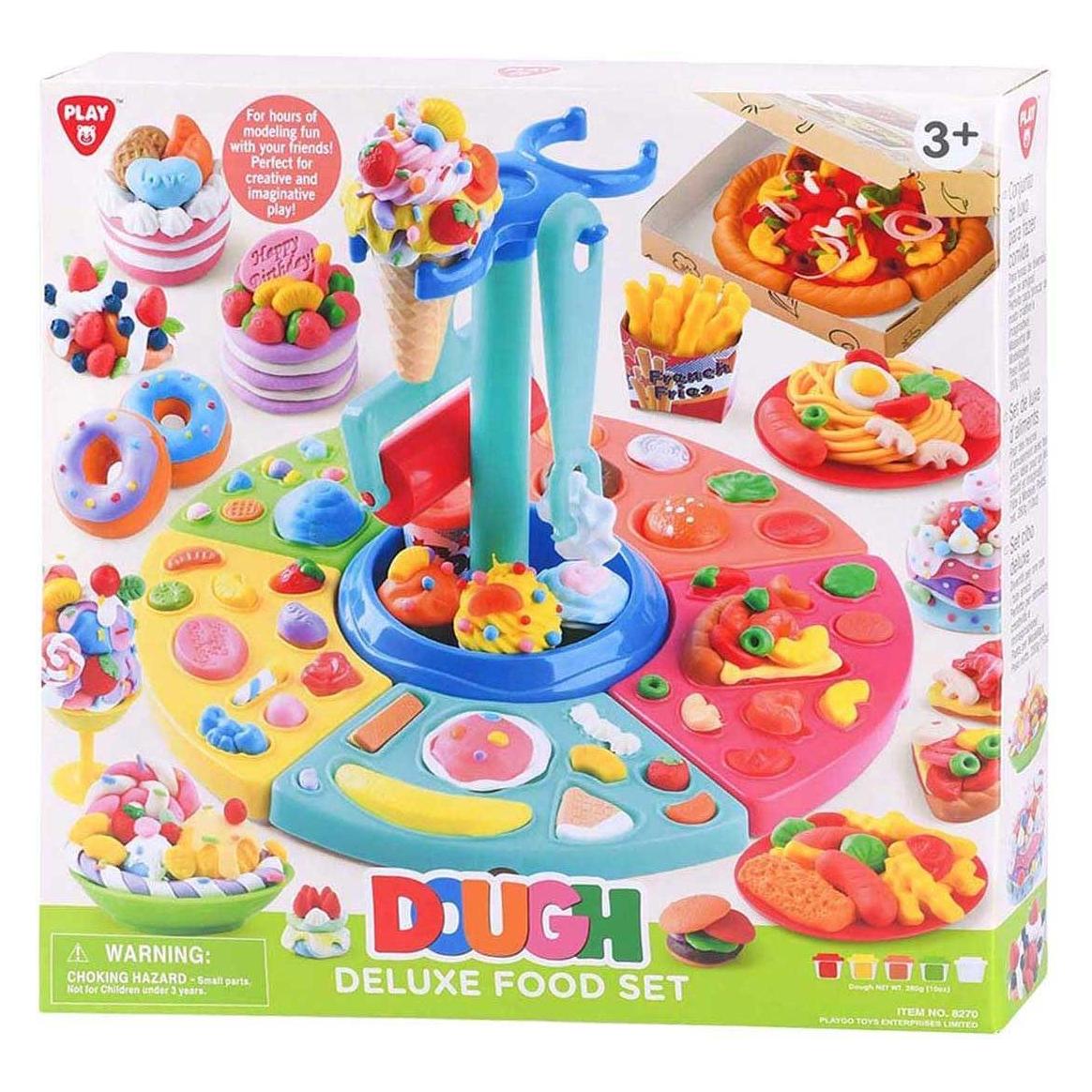 PlayGo Luxus-Essgeschirr-Set aus Ton - 5 Tontöpfe (65836831)