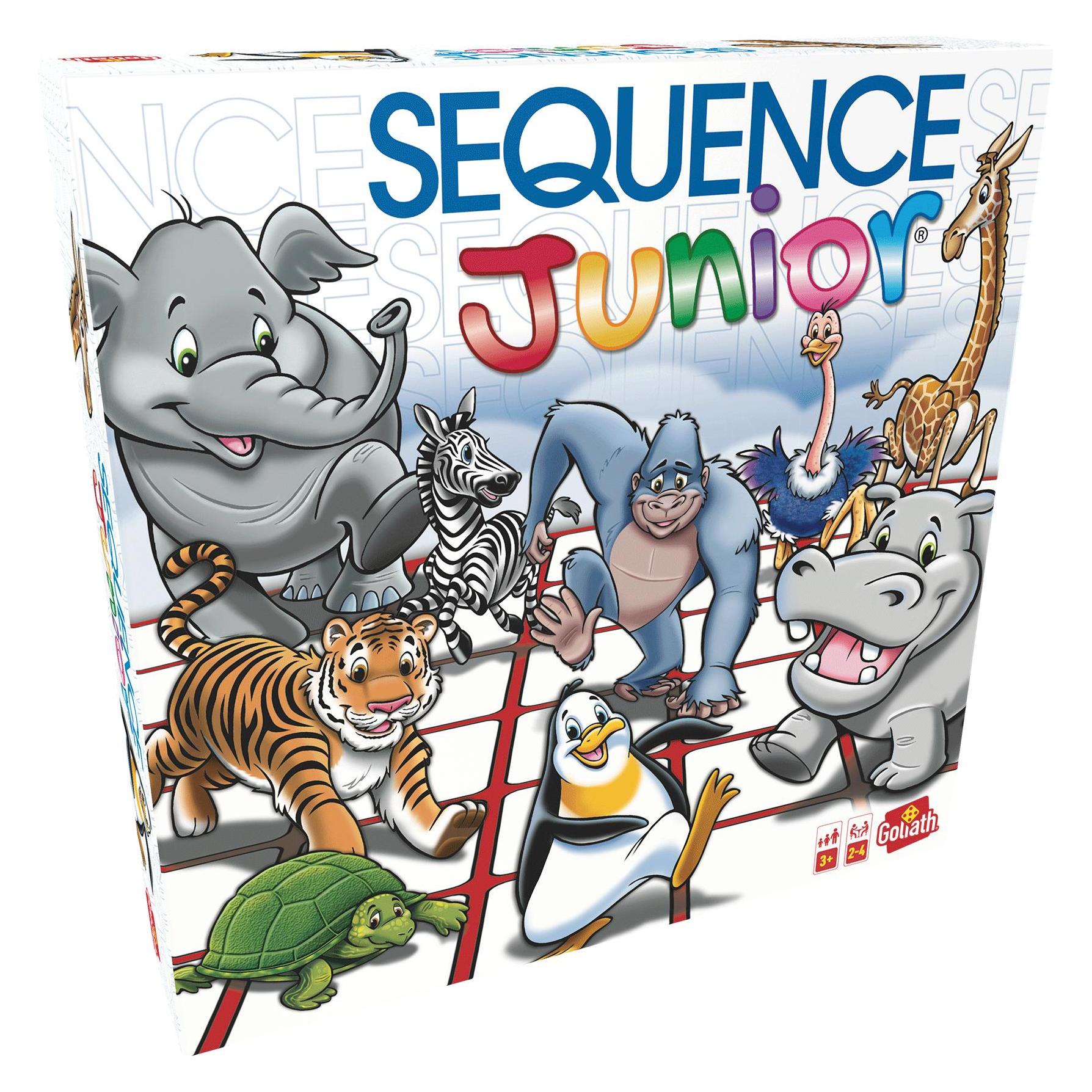 Goliath Toys Sequenz Junior-Spiel (2 - 4 Spieler) (919214.006)