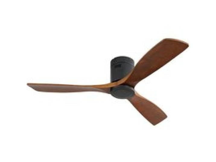 Ventilateur de plafond Tandis quen hiver Avec sa conception classique de laile davion et son aspect rétro-élégant Noir