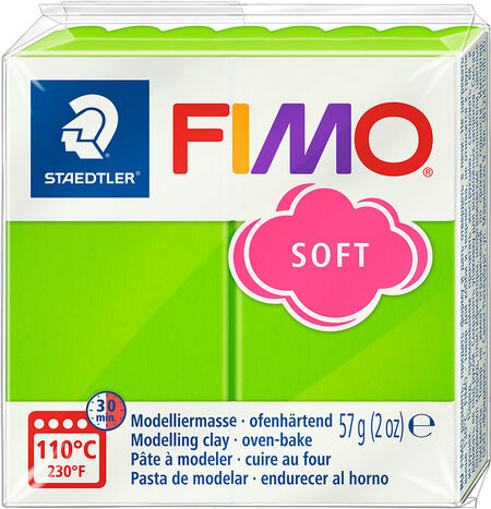 Fimo-Soft, apfelgrün, 57 g