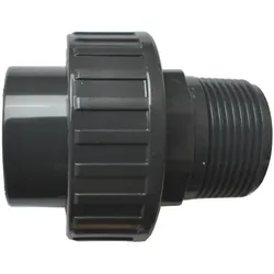 PVC - U Verschraubung Klebemuffe x AG 32 mm x 1"