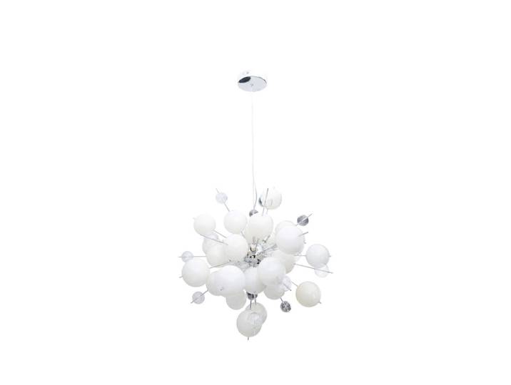 Näve Explosion Pendelleuchte Weiss 65 cm