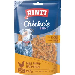 RINTI Chicko Mini 225 Gramm Hundesnacks Sparpaket 9 x 225 Gramm Huhn