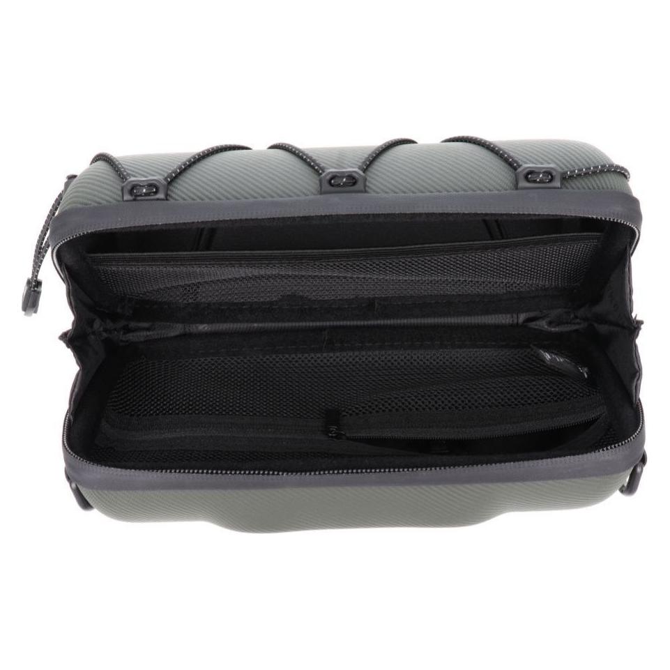 Wildman Bicycle accessory traveling bag for bike handlebars with zipper 2L GD7X green (2 l, Satteltasche) (59962606)