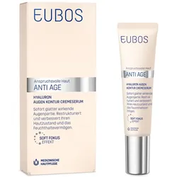 EUBOS Anti Age Hyaluron Augen Kontur Cremeserum 15 ml